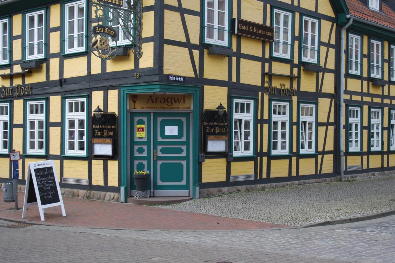 Hotel & Restaurant Aragwi Salzwedel Bagian luar foto