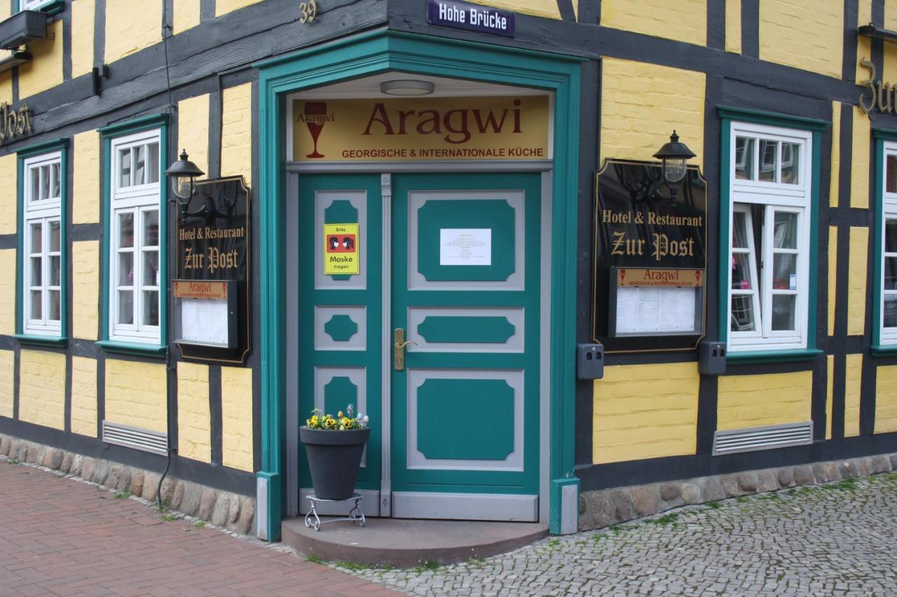 Hotel & Restaurant Aragwi Salzwedel Bagian luar foto